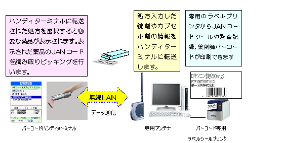 錠剤監査ピッキングシステム